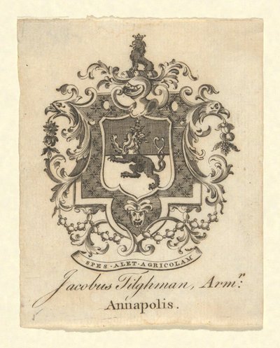 Ex libris de Jacob Tilgham de Unknown