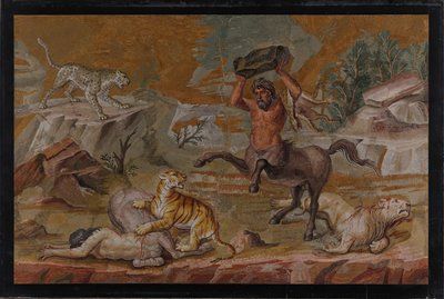 Mosaico de centauros de Unknown
