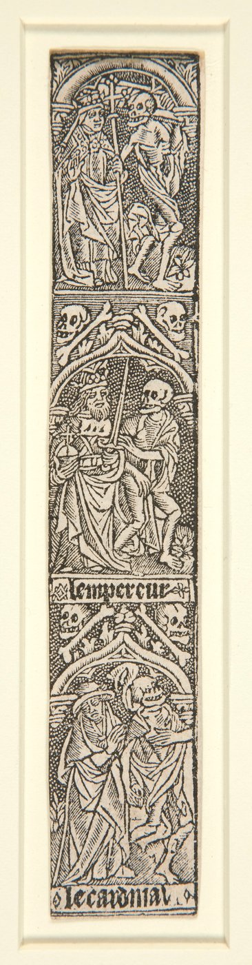 Danza de la Muerte, borde del Libro de Horas de Unknown