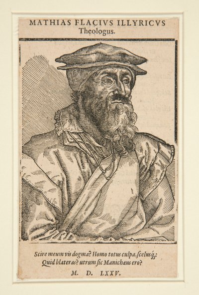 Mathias Flacius Illyricum Teólogo de Unknown