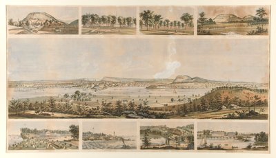 New Haven (9 vistas, panorama y 8 viñetas) de Unknown