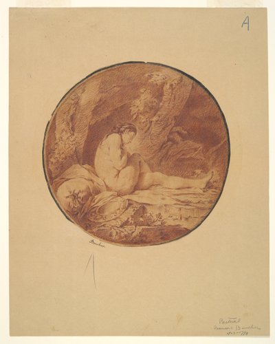 Figura desnuda (Pastoral) de Unknown