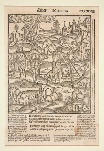 Página del Virgilio de Estrasburgo, 1502 de Unknown