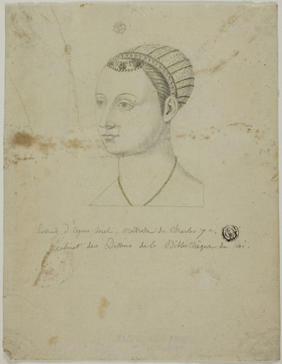 Retrato de Agnes Sorel de Unknown