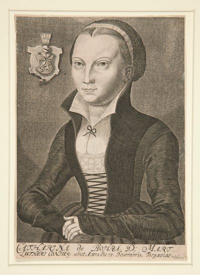 Portrait of Katharina de Bora D: Mart de Unknown