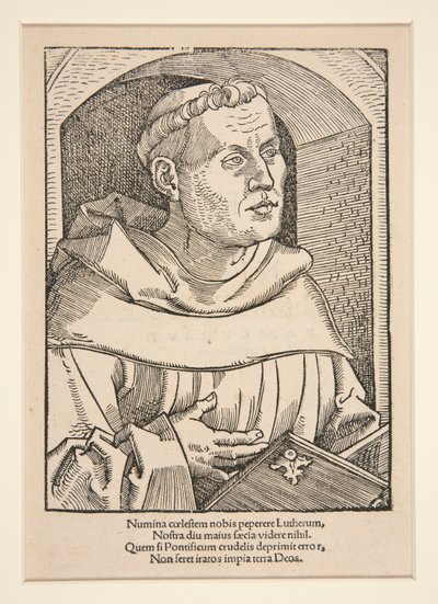 Retrato de Martín Lutero de Unknown