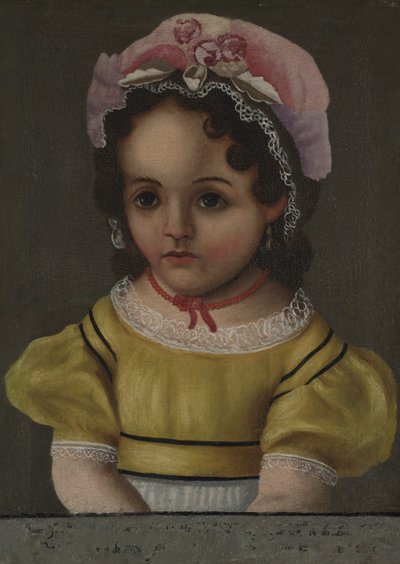 Retrato de una niña de Unknown