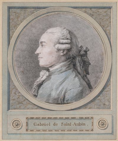Retrato de un hombre, dicho ser el escultor Clodion (1738-1814) de Unknown