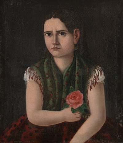 retrato de una mujer de Unknown