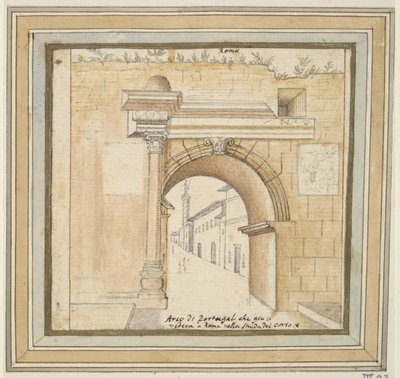 Arco portugués en Roma de Unknown