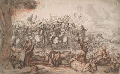 Escena de batalla romana de Unknown