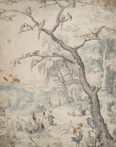 El jardín del Edén de Unknown