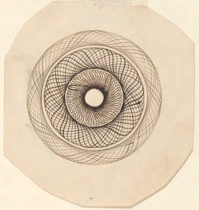 Sin título (Motivo decorativo circular) de Unknown