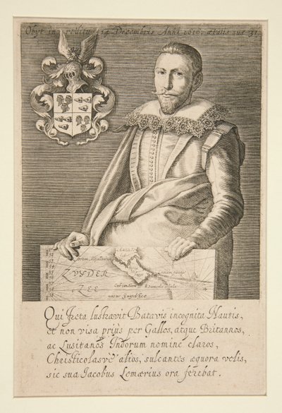 Sin título (retrato de Jacob Le Maire, alternativamente Jacob le Maire) de Unknown
