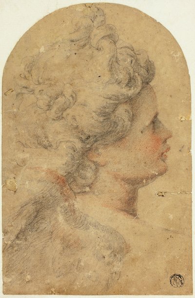 Perfil de la mujer a la derecha de Unknown