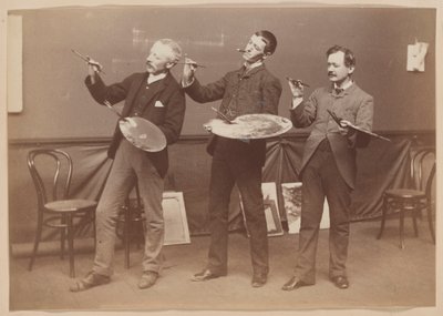 , de un álbum de retratos de Unknown