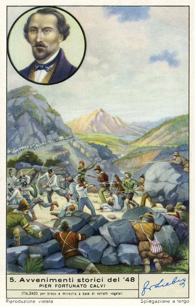 Revolución italiana de 1848 de Unknown artist