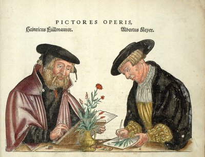 2 artistas que ilustraron el libro, Albert Meyer y Veit Rudolph Speckle, “De Historia Stirpium commentarii insignia,...” por Leonhart Fuchs de Unknown artist