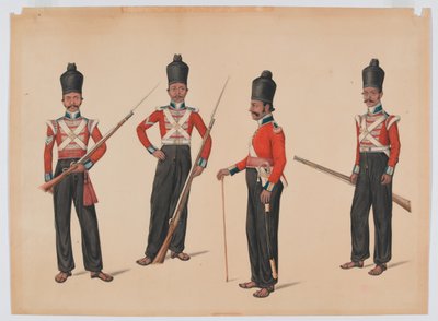 40ª Infantería Nativa de Madrás de Unknown artist