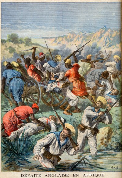 Una derrota británica en África de Unknown Artist