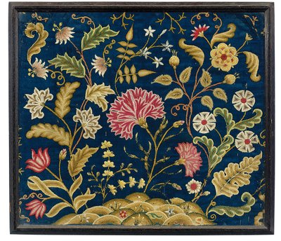 Una Imagen Bordada de Jorge II, c.1740 de Unknown
