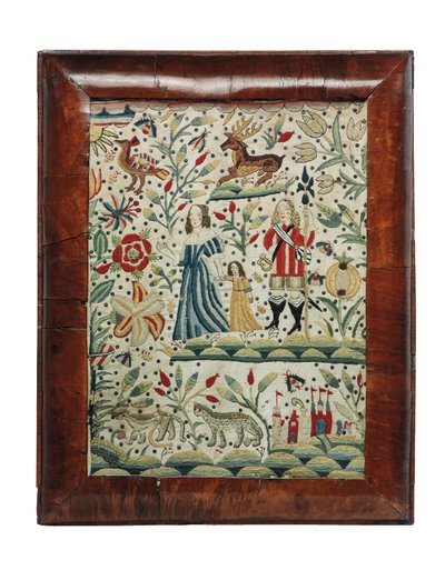 Una Imagen de Bordado de William y Mary de Unknown artist