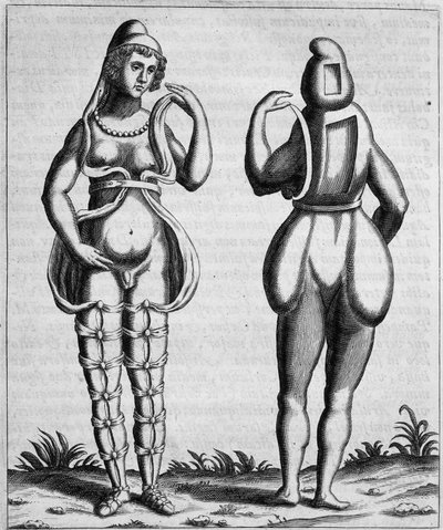 Un personaje dentro de femenino y masculino - en “Mensae Isiaca” (discurso de la Gran Madre de los Dioses, sus sellos, sus joyas y sus amuletos y algunas de sus figuras) de Unknown artist