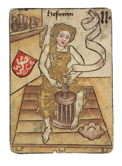 Un alfarero. El juego de la corte del castillo de Ambras de Unknown artist