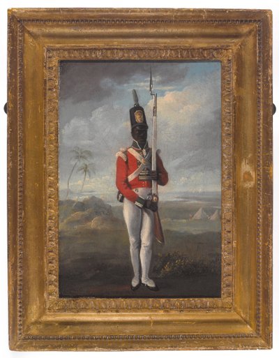 Soldado del 8º Regimiento de las Indias Occidentales de Unknown artist