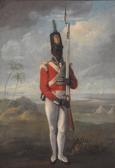 Soldado del 8º Regimiento de las Indias Occidentales de Unknown artist
