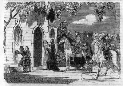 Una boda en Bretaña en el siglo XIV de Unknown artist