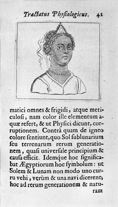 Una mujer tiene la piel negra. Página tomada de 