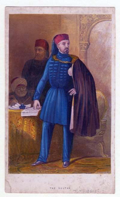 Abdulmecid I, Sultán del Imperio Otomano de Unknown artist