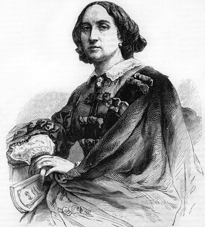 Adelaide Ristori (1822-1906), trágica italiana de Unknown artist
