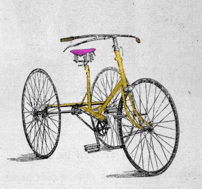 Modelo avanzado de triciclo. de Unknown artist