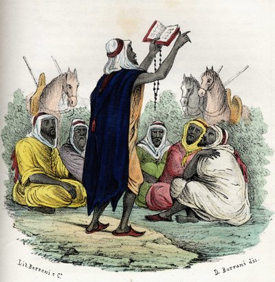Argelia. El Emir Abd el Kader (Abd-el-Kader o ibn Muhyi al-Din al-Hasani (al Din al-Hasani) (1808-1883) llamó a un primer jihad (guerra santa) en 1832. En “Storia d