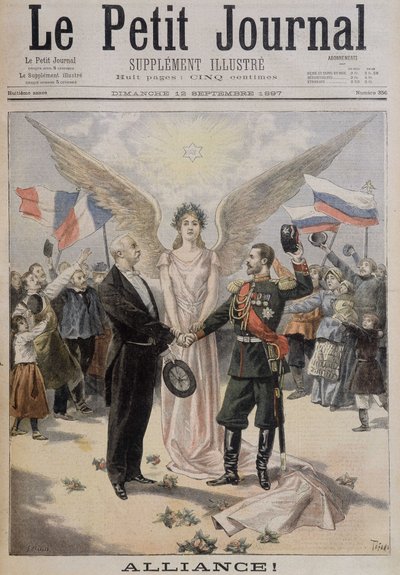 Alianza (entre Francia y Rusia) - Portada de 