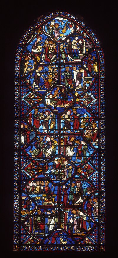 Ventana del deambulatorio de Unknown artist