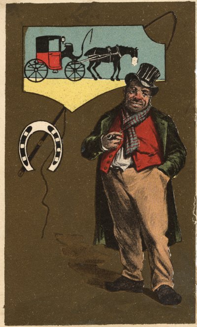 Cromolitografía anónima, finales del siglo XIX. de Unknown artist