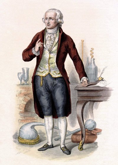 Antoine Laurent de Lavoisier (1743-1794), químico francés. de Unknown artist
