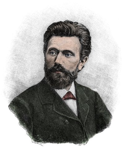 August Bebel (1840-1913), político y escritor marxista alemán de Unknown artist