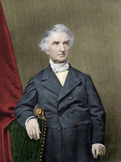 Barón Justus von Liebig, químico alemán (1803-1873). de Unknown artist