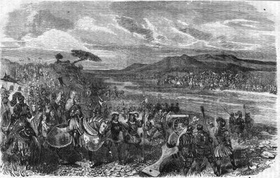 Batalla de Fornoua (Fornovo) (Italia) bajo Carlos VIII el 6 de julio de Unknown artist
