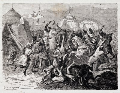 Batalla del Monte Cassel de Unknown artist