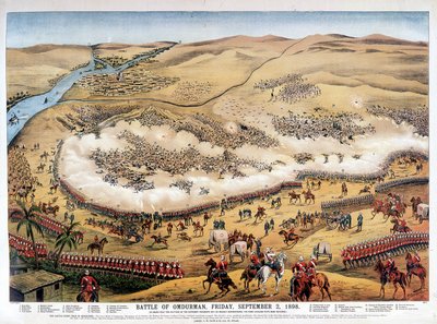 Batalla de Omdurman, viernes 2 de septiembre de Unknown artist