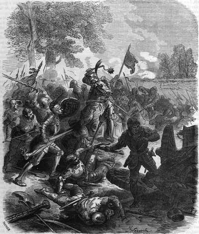 Batalla de Saint-Aubin-du-Cormier, 27 de julio de Unknown artist