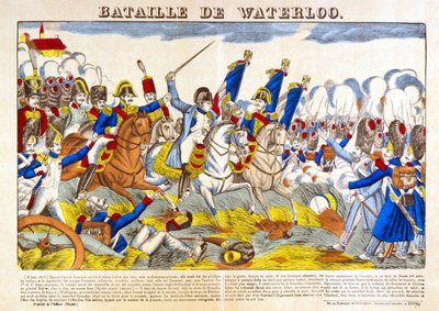 Batalla de Waterloo (1815) de Unknown artist