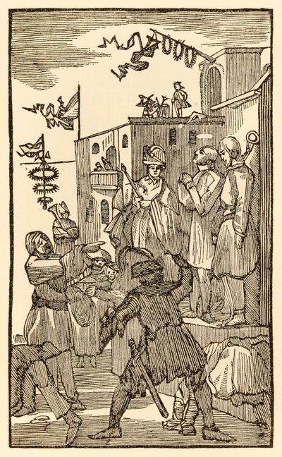 Contempla Vanity Fair! de El progreso del peregrino de este mundo al que está por venir de John Bunyan de Unknown