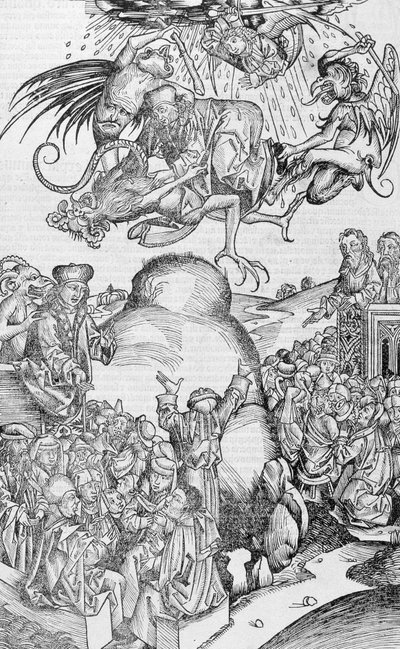 Creencias y supersticiones - en “Nuremberg Chronicles” de Unknown artist