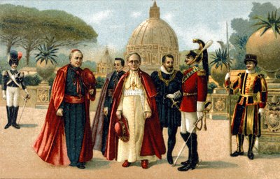Benedicto XV (1854 - 1922). Cromolitografía de finales del siglo XIX. de Unknown artist